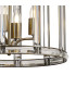 Vestal 45cm Medium Round Column Pendant 8 Light E27 Antique Brass-8