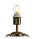 Vestal Round Crystal Table Lamp Without Shade 1 Light E27 Antique Brass-7
