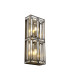 Vestal Rectangular Wall Light 2 Light E14 Antique Brass-5