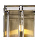 Vestal Rectangular Wall Light 2 Light E14 Antique Brass-7