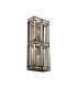 Vestal Rectangular Wall Light 2 Light E14 Antique Brass-9