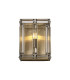 Vestal Square Wall Light 1 Light E14 Antique Brass-1