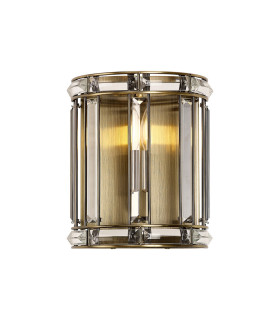 Vestal Wall Light 1 Light E14 Antique Brass-1