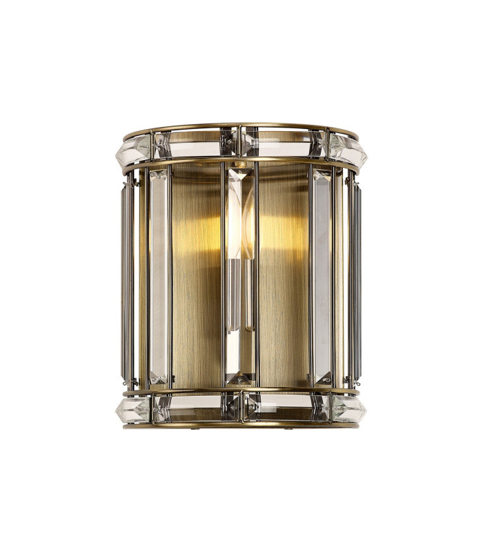 Vestal Wall Light 1 Light E14 Antique Brass-1