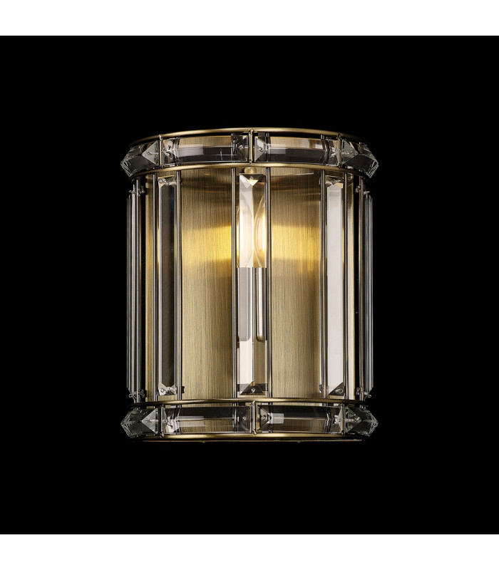 Vestal Wall Light 1 Light E14 Antique Brass-3