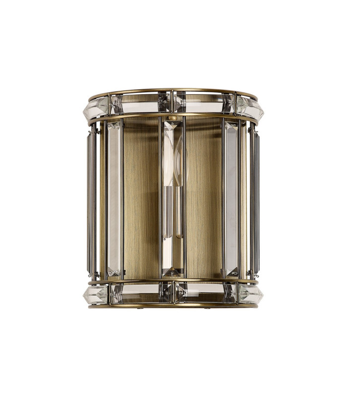 Vestal Wall Light 1 Light E14 Antique Brass-4