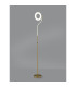 Colonie 2 Light Floor Lamp USB 2.1 mAh Socket 18+7W LED 3000K Touch Dimmer 2500lm Satin Gold -3