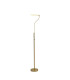 Colonie 2 Light Floor Lamp USB 2.1 mAh Socket 18+7W LED 3000K Touch Dimmer 2500lm Satin Gold -11