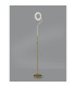 Colonie 2 Light Floor Lamp USB 2.1 mAh Socket 18+7W LED 3000K Touch Dimmer 2500lm Satin Gold -14