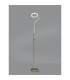 Colonie 2 Light Floor Lamp USB 2.1 mAh Socket 18+7W LED 3000K Touch Dimmer 2500lm Satin Nickel -15