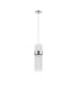 Glensfall 12.5cm Single Pendant 1 Light E14 IP44 Polished Nickel/Clear-4