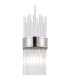 Glensfall 12.5cm Single Pendant 1 Light E14 IP44 Polished Nickel/Clear-6