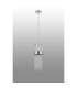 Glensfall 12.5cm Single Pendant 1 Light E14 IP44 Polished Nickel/Clear-7