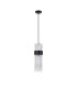 Glensfall 12.5cm Single Pendant 1 Light E14 IP44 Satin Black/Clear-4