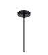Glensfall 12.5cm Single Pendant 1 Light E14 IP44 Satin Black/Clear-5