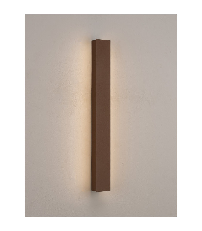 Southampton 50cm Wall Lamp 10W LED 3000K 200lm IP65 Dark Brown -3