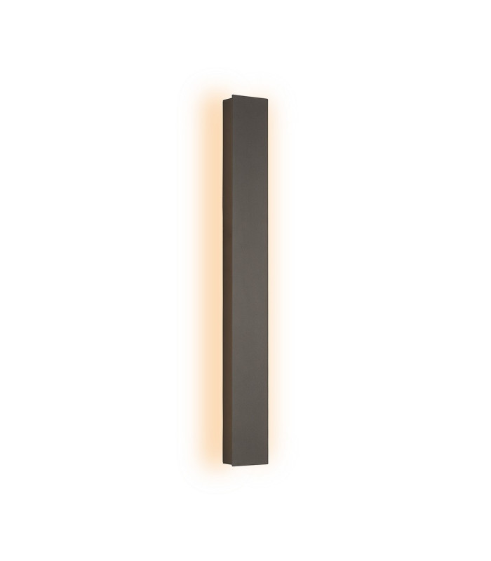 Southampton 50cm Wall Lamp 10W LED 3000K 200lm IP65 Dark Grey -1