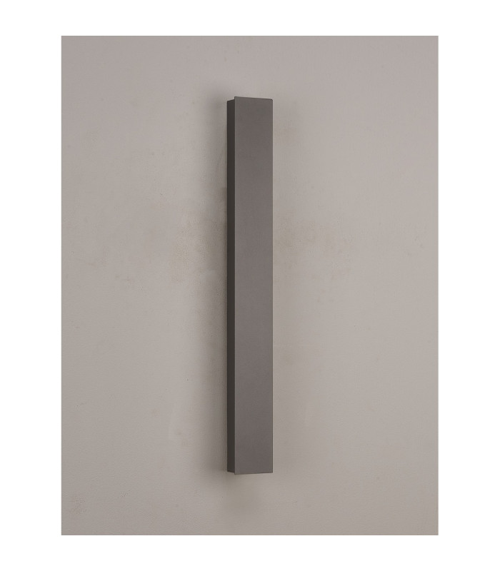 Southampton 50cm Wall Lamp 10W LED 3000K 200lm IP65 Dark Grey -10