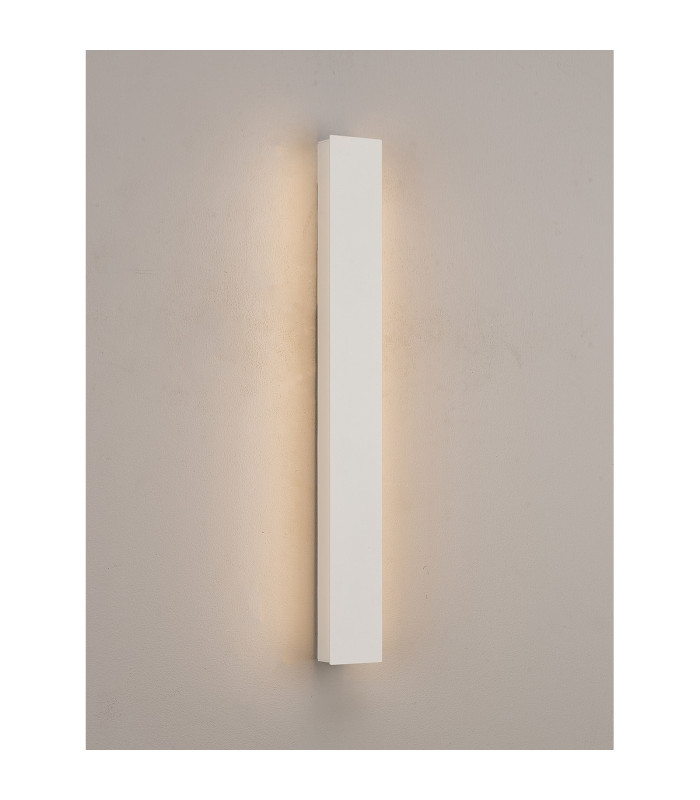 Southampton 50cm Wall Lamp 10W LED 3000K 200lm IP65 White -3