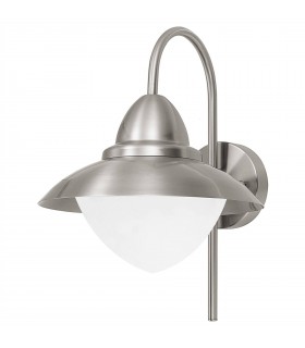 1 Light Outdoor Wall Downlight Stainless Steel IP44, E27 - 1