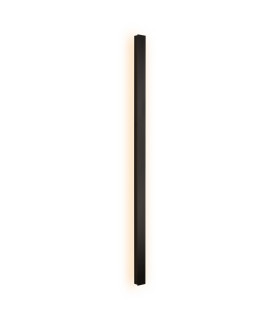 Southampton 1.4m Wall Lamp 28W LED 3000K 600lm IP65 Black -1