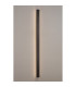 Southampton 1.4m Wall Lamp 28W LED 3000K 600lm IP65 Black -3