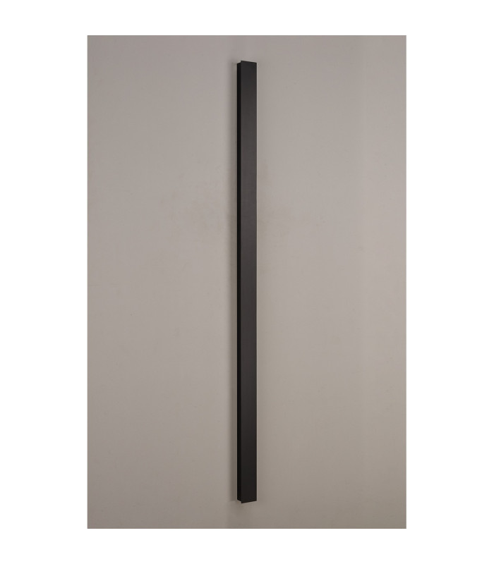 Southampton 1.4m Wall Lamp 28W LED 3000K 600lm IP65 Black -11