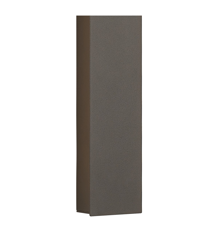 Southampton 1.4m Wall Lamp 28W LED 3000K 600lm IP65 Dark Grey -8