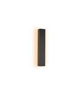 Southampton 30cm Wall Lamp 6W LED 3000K 100lm IP65 Black -1