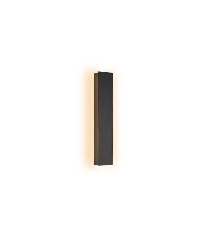 Southampton 30cm Wall Lamp 6W LED 3000K 100lm IP65 Black -1