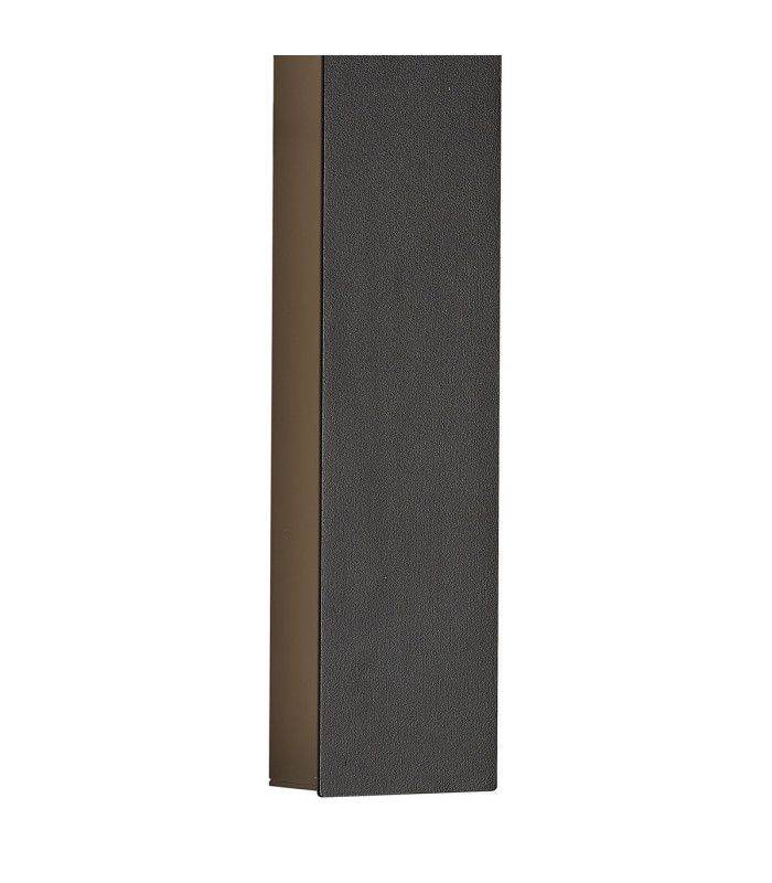 Southampton 30cm Wall Lamp 6W LED 3000K 100lm IP65 Black -7
