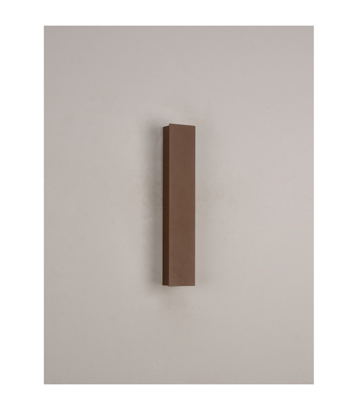 Southampton 30cm Wall Lamp 6W LED 3000K 100lm IP65 Dark Brown -10