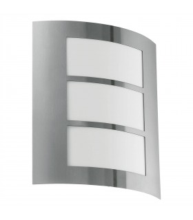 1 Light Outdoor Wall Light Stainless Steel IP44, E27 - 1