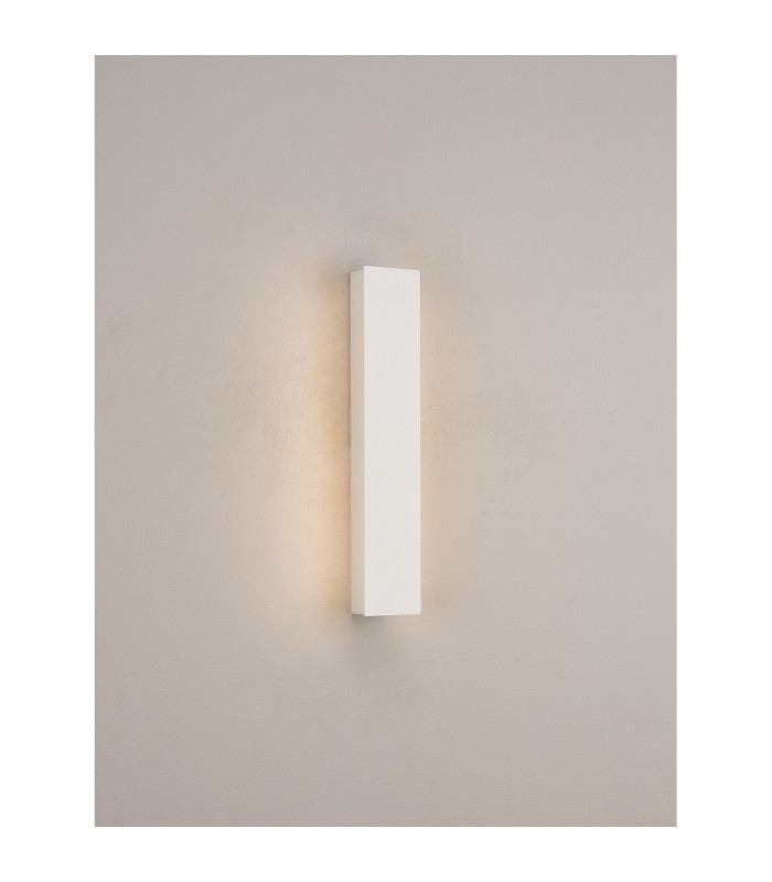 Southampton 30cm Wall Lamp 6W LED 3000K 100lm IP65 White -3