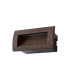 Ridgewood Recessed Rectangular Wall Lamp 1 x 3W LED 3000K 100lm IP65 Dark Brown -9