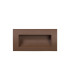 Ridgewood Recessed Rectangular Wall Lamp 1 x 3W LED 3000K 100lm IP65 Dark Brown -11