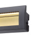 Ridgewood Recessed Rectangular Wall Lamp 1 x 3W LED 3000K 100lm IP65 Dark Grey -8
