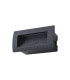 Ridgewood Recessed Rectangular Wall Lamp 1 x 3W LED 3000K 100lm IP65 Dark Grey -10