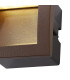 Ridgewood Recessed Square Wall Lamp 1 x 3W LED 3000K