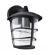 1 Light Outdoor Wall Lantern Black IP44, E27 - 1