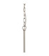 Forest 38cm Satin Nickel Pendant/Semi Flush/Semi Flush 1 x E27 Drum Ribbed Glass (B)-8