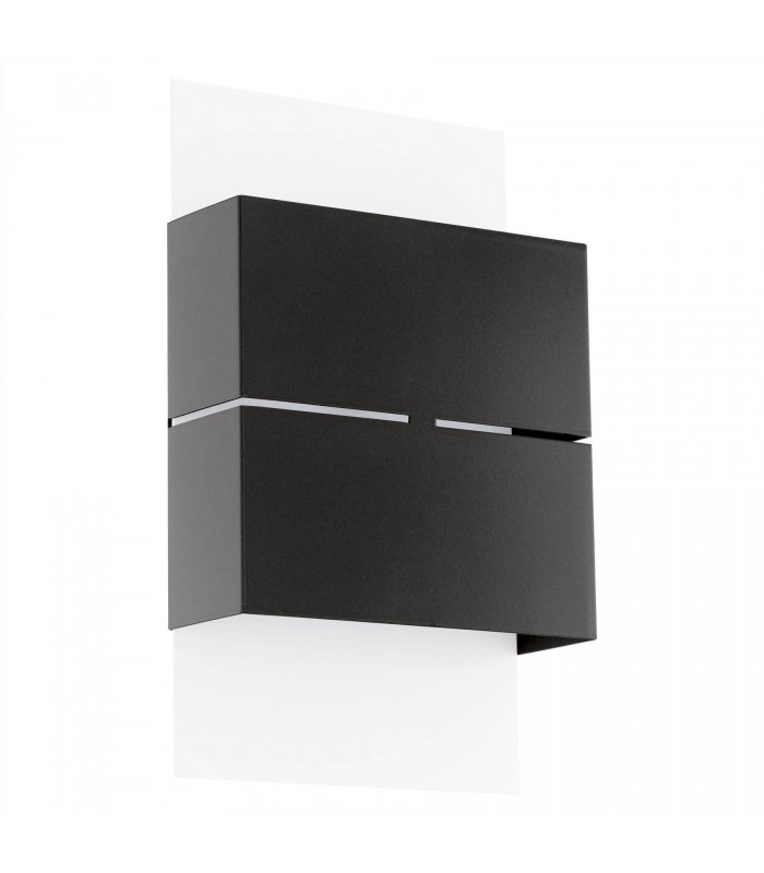 LED Outdoor Flush Wall Light White, Anthracite IP44 - 1