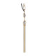 Forest Gold Pendant/Semi Flush/Semi Flush 1 x E27 Square Ribbed Glass (C)-8