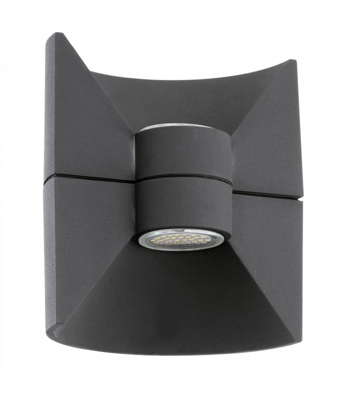 LED Outdoor Up Down Wall Light Anthracite IP44 - 1