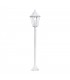 1 Light Outdoor Lamp Post White IP44, E27 - 1