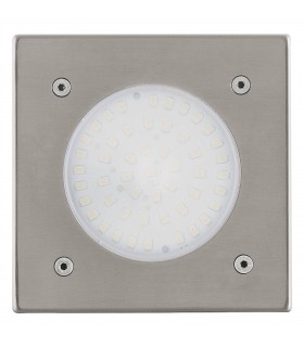 LED 1 Light Outdoor Recessed Ground Light Stainless Steel IP44 - 1