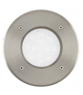 LED 1 Light Outdoor Recessed Ground Lamp Stainless Steel IP44 - 1