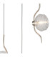 Astoria 44cm Round 3 Light Spider Pendant 160mm Glass Polished Nickel/Clear-6