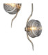 Astoria 44cm Round 3 Light Spider Pendant 160mm Glass Polished Nickel/Smoke-7