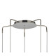 Astoria 63cm Round 5 Light Spider Pendant 160mm Glass Polished Nickel/Smoke-5